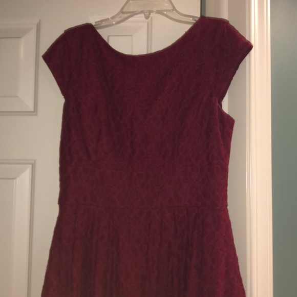 B Darlin Red Lace formal dress - Picture 2 of 3